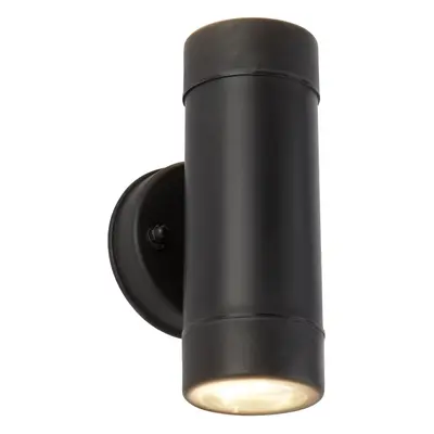 Outdoor Light Cylinder Wall Bracket Black