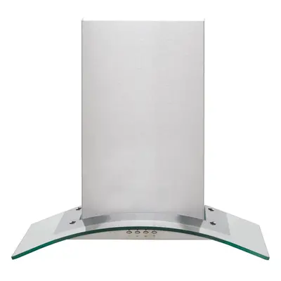 Baumatic BECH60GL cm Chimney Cooker Hood - Stainless Steel / Glass