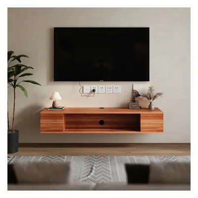 Floating TV Stand Cabinet TV Unit Multimedia Storage Shelves