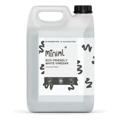 Miniml Eco White Vinegar Cleaning Unscented Limescale Remover, Laundry Softener & More 100% Vega