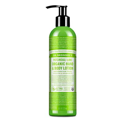 Dr Bronner's 8oz/ 237ml Organic Patchouli Lime Lotion