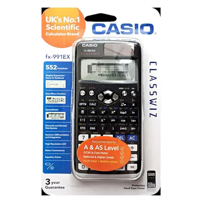 CASIO FX-991EX FX 991EX Features Advanced Scientific Calculator