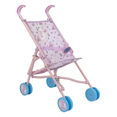 HTI Peppa Pig Stroller | Childrens Baby Doll Pram Toy Great For Girls & Boys Aged 3+