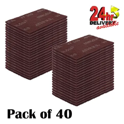 Mirka Mirlon Scotch Red Very Fine Grit 40x Hand Finishing Pads