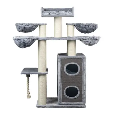 RHRQuality Cat Tree Cat Paradise Plus Light Grey