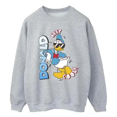 (XXL, Sports Grey) Disney Mens Donald Duck Cool Sweatshirt