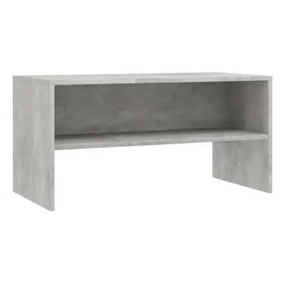 vidaXL TV Cabinet Concrete Grey Engineered Wood Stand Sideboard Furniture