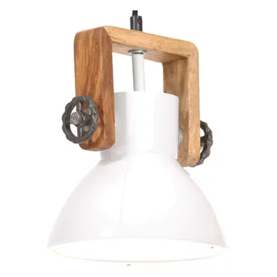 (white) vidaXL Industrial Hanging Lamp W Round E27 Light Multi Colours Multi Sizes