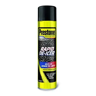 Prestone Aerosol Car De-Icer Spray 600ml, pack (Packaging may vary)