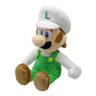 Nintendo Official Super Mario Fire Luigi Plush 8"""""" Multi-Colored