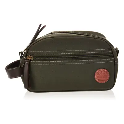 Timberland Mens Toiletry Bag canvas Travel Kit Organizer Olive One Size