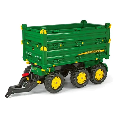 rolly toys S2612504 Franz Cutter John Deere Three Side Multi-Trailer