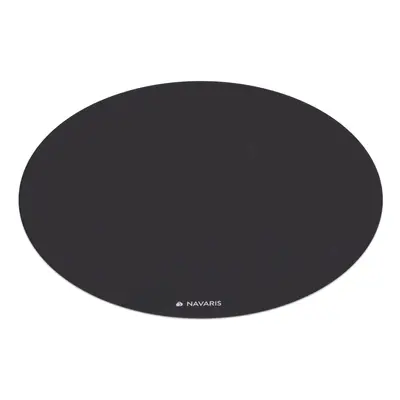 Round Yoga Mat - 120cm Diameter Circular Exercise Mat 0.6cm Thick - Non-Slip Training Mat for Pi