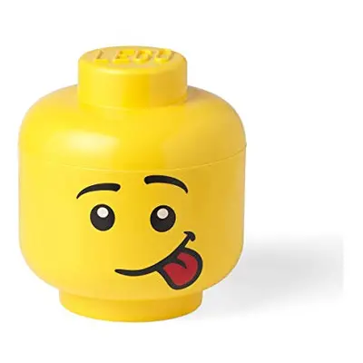 Room Copenhagen, Lego Storage Head - Stackable Storage Solution, Holds up to Building Bricks - L