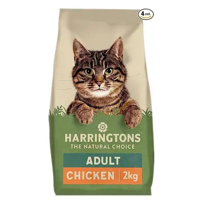 Harringtons Complete Dry Cat Food with Freshly Prepared Chicken - 4x2kg