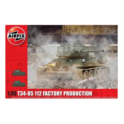 Airfix A1361 T34/85 II2 Factory Production Military Vehicle - 1:35 Scale Model Kit