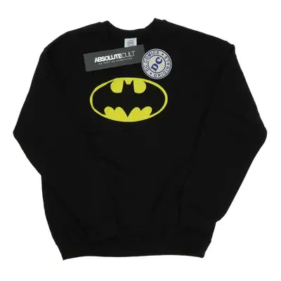 (M, Black) DC Comics Mens Batman Logo Sweatshirt