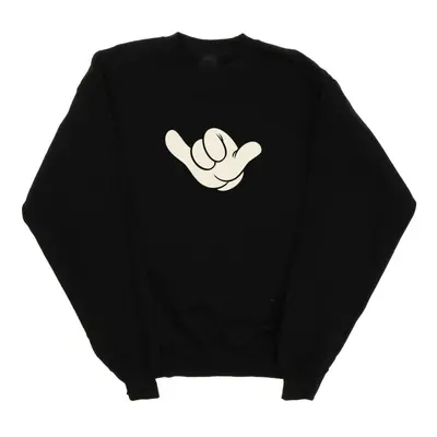 (L, Black) Disney Mens Mickey Mouse Skate Sweatshirt