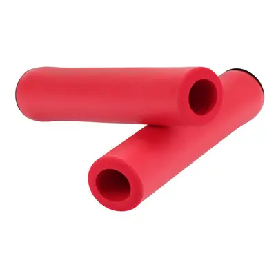 (Red) 22.2mm Colorful Sponge Bike Handle Cover Mountain Bike Handlebar Cover Glue Bicycle Handle