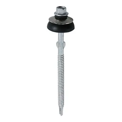 TIMCO Self-Drilling Fiber Cement Board Exterior Silver Screw with BAZ Washer - 6.3 x