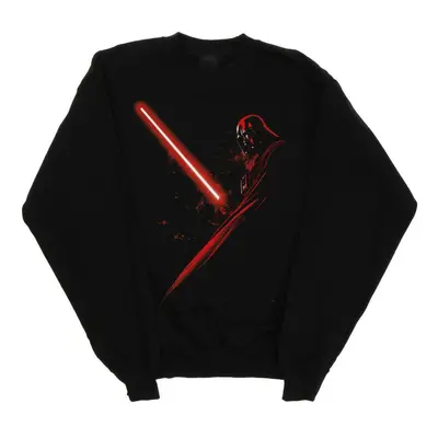 (3XL, Black) Star Wars Mens Darth Vader Lightsaber Sweatshirt