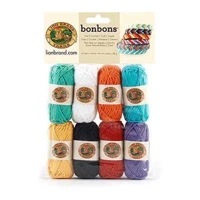 Lion Brand Yarn Bonbons Yarn, Beach