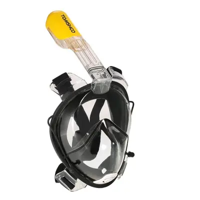 (Black, M) Adult female and teenagers Swimming Diving Snorkel Mask