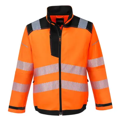 (3XL, Orange/Black) Portwest Mens PW3 Hi-Vis Safety Work Jacket