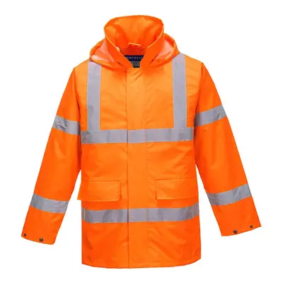 (3XL, Orange) Portwest Mens S160 Lite Hi-Vis Traffic Jacket