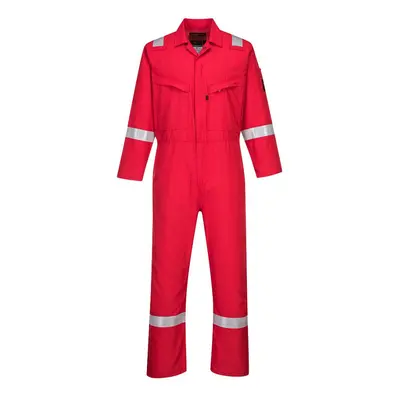 (46R, Red) Portwest Unisex Adult Araflame Overalls