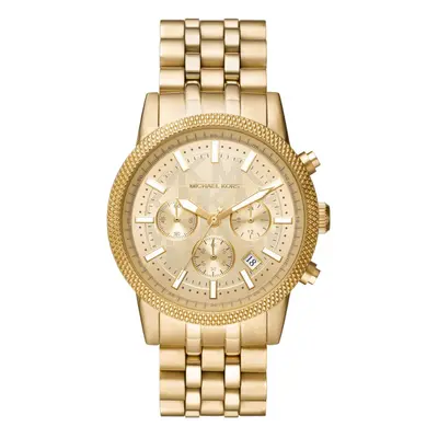 Michael Kors Hutton Chronograph Gold-Tone Stainless Steel Men's Watch