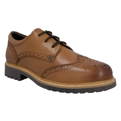 (Brown, (Adults')) Hunter Cawdor Leather Men's Tan Brogues Shoes