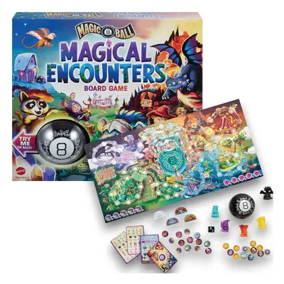 Magic Ball Magical Encounters Cooperative Board Game Mattel