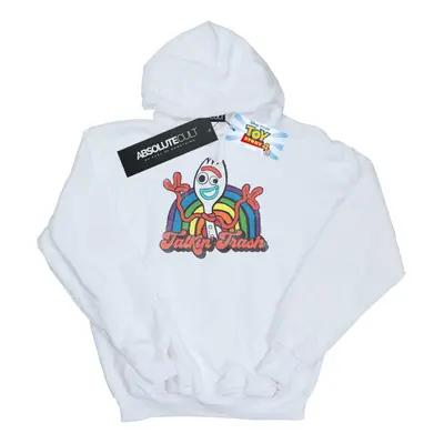 (5-6 Years, White) Disney Boys Toy Story Forky Talkin' Trash Hoodie