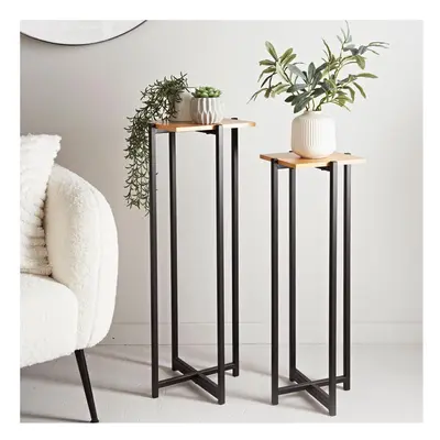 Set of Plant Stands Stylish Durable and Space-Saving for Any Home