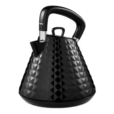 (Black) Geepas Styline Collection Electric Kettle,1.5L