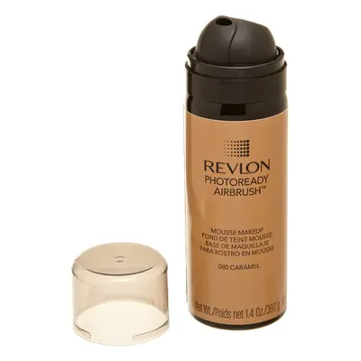 REVLON Photoready Airbrush Mousse Makeup, caramel, Ounce