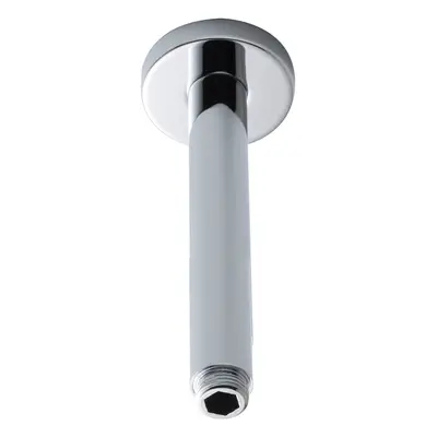 Round Ceiling Mount Shower Arm 300mm - Chrome