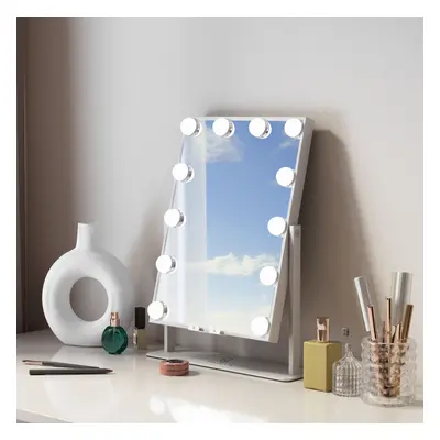 FENCHILIN 30x41cm Hollywood Vanity Mirror with Lights Bluetooth