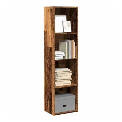 vidaXL Bookcase Old Wood 40x30x152 cm Engineered Wood