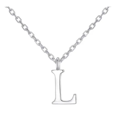 Sterling Silver Initial Necklace