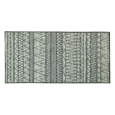 Area Rug Black and Grey x cm KEBAN