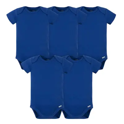 gerber Baby Pack Onesies Multi-Packs Bundle Interlock gsm Blue