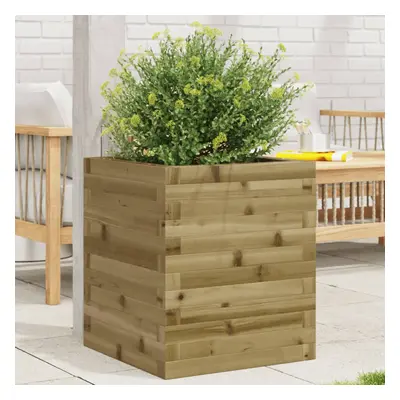 vidaXL Garden Planter 40x40x46 cm Impregnated Wood Pine