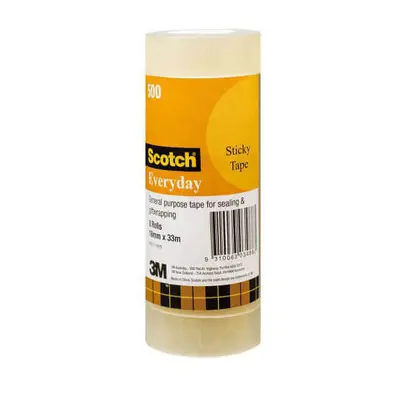 (18mmx33m) Scotch Sticky Tape (8pk)