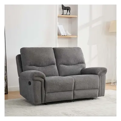 (Dark Grey, Seater) Fosse 1,2 & Seater Manual Recliner Sofa