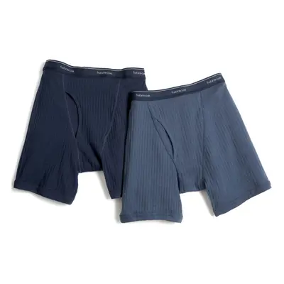 Fruit of the Loom Men's Blues Boxer Brief Medium(Pack of 2)