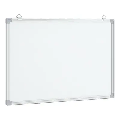 (60 x x 1.7 cm) vidaXL Magnetic Whiteboard Dry Erase White Board Wall Writing Board Aluminium