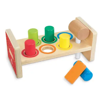 Wooden Hammer Bench For Children From To Months Wooden Toys Year Old Baby Hammer Toy Elc Toys Wo