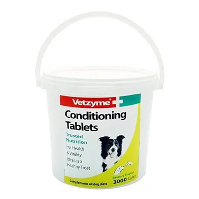 (3000 Tablets) Vetzyme Dog Conditioning Tablets